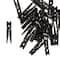 12 Packs: 30 ct. (360 total) Black Clothespins by Recollections™